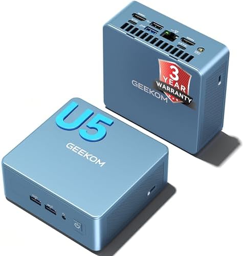 GEEKOM IT12 Business Mini PC [Low Power] with Intel Core Ultra 5 ...