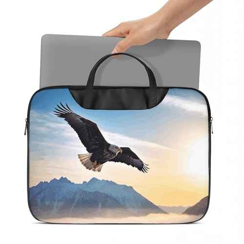 Bolsa para laptop impermeable de 17 pulgadas estilo bandolera miniatura 5