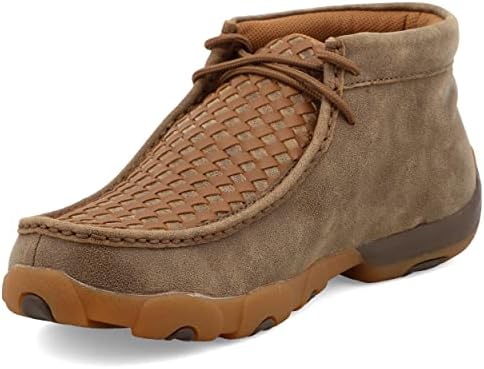 Twisted X Men's Chukka Driving Moc, Bomber/Tan, 10.5M
