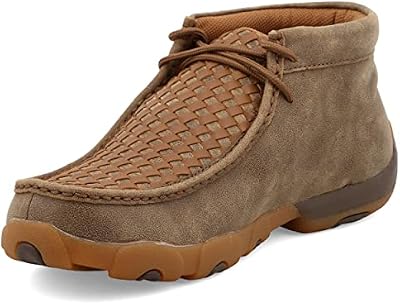 Twisted X Men's Chukka Driving Moc Boot - Bomber & Tan, Size 11 M