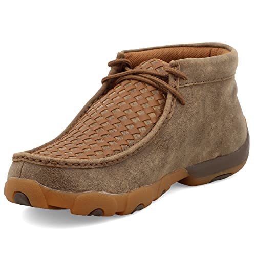 Twisted X Men's Chukka Driving Moc Boot, Bomber & Tan, 8 M by Twisted X - Used condition - US$30.72