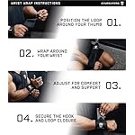 Gymreapers Weightlifting Wrist Wraps (IPF Approved) 18" Professional Quality Wrist Support with Heavy Duty Thumb Loop - Best Wrap for Powerlifting Competition, Strength Training, Bodybuilding - Image 5