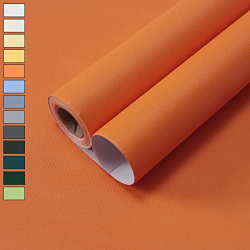 Zowzow Peel And Stick Wallpaper 15.7In×393.7In, Self Adhesive Contact Paper Solid Color, Removable Stick On Wallpaper For Cabinets/Countertops Waterproof #TOP24