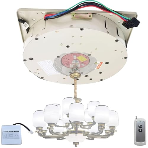 Piomue Electric Chandelier Hoist 2in1 Professional Chandelier Lifting System ...