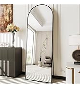 Amazon.com: AUYHM Arched Mirror Full Length,Nanoglass