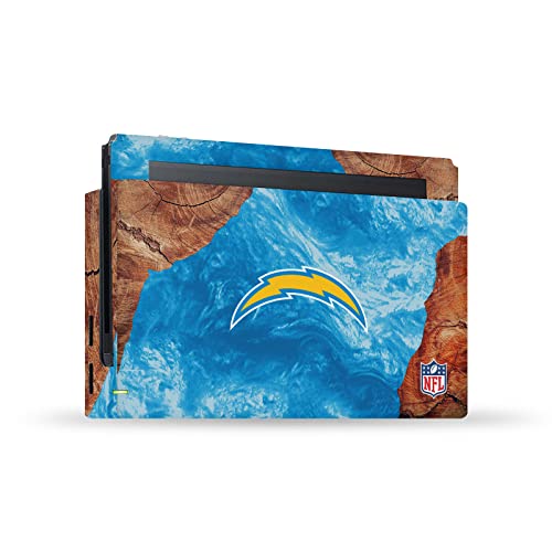 Autocollant vinyle NFL Los Angeles Chargers pour console Nintendo Switch