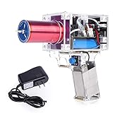 Tesla Coil Handheld Gun, Portable Mini Spark Gap Arc Generator Trigger Mode for Tesla Coil for Science Physics Teaching Experiment Tool College High School Education DIY Toy (Portable Mode of Charger)