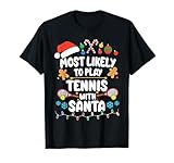 Christmas Tennis Xmas Holiday Men Women Kids