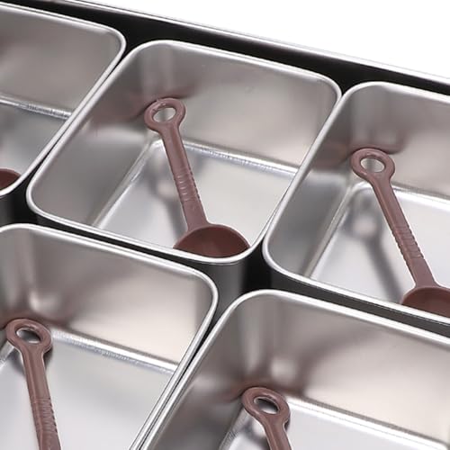 Serveur de caddy de condiments en acier inoxydable durable de bar