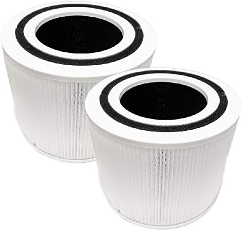 Nispira Filtros de repuesto HEPA 3 en 1 compatibles con el purificador de aire LEVOIT Core 300 En comparación con el núcleo de la pieza 300-RF