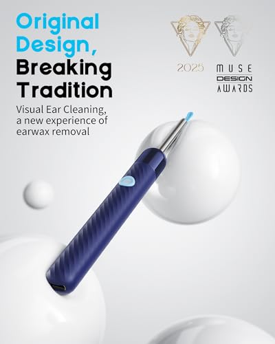Loyker Ear Wax Removal, Ear Cleaner with Camera with 1080P, Otoscope with Light, Ear Wax R - image 2