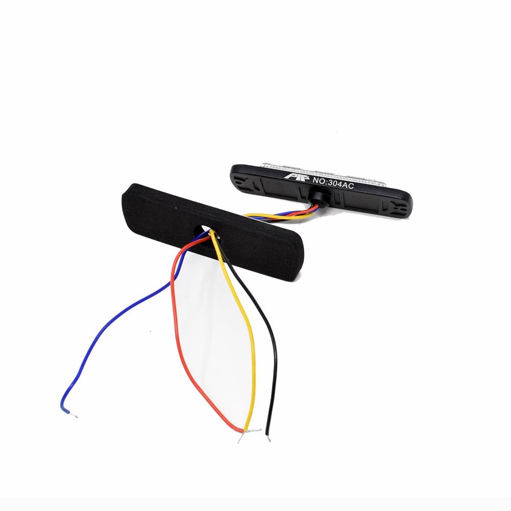 PTP PRO TRUCKING PRODUCTS 304AC Low Profile Amber/White Strobe Lamp - 10-30 Volt DC