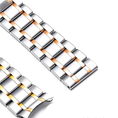 Bracelet de montre à dégagement rapide et extrémité incurvée en métal robuste