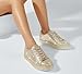 Imagen de LUCKY STEP Mujer Zapatillas con Plataforma y Diamantes de Imitación