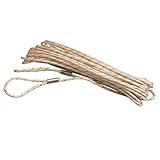 Sport-Thieme Ersatz-Spannseil aus Kevlar | Für alle Sport-Netze geeignetes Kevlar-Seil | Länge: 11,7 Meter | Multi-Position Lenker | Mit 2 Schlaufen | Deutsche Markenqualität