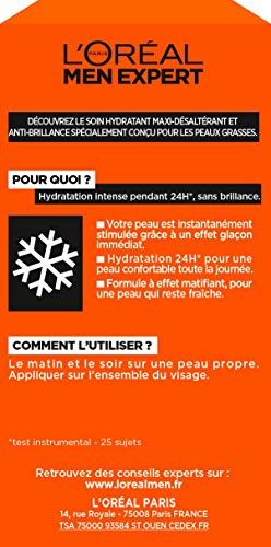 Soin Visage Hydratante Hydra Energetic Maxi désaltérant Men Expert Le Flacon De 50ml - vue 3