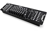 CONTROLLO MANUALE AVANZATO CON TAP SYNC E FADE TIME Dotata di 8 fader di controllo, funzione TAP SYNC per sincronizzare i tempi delle sequenze, regolazione SPEED e FADE TIME per gestire velocità e transizioni con precisione professionale. Include funzione BLACK OUT per spegnimento immediato dell'impianto luci.