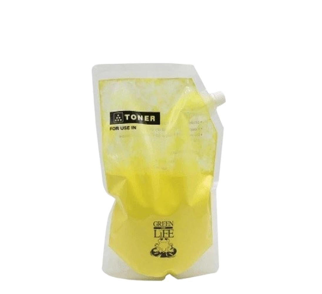 Poudre de toner compatible Pro C9100 recharge jaune de 1000 g