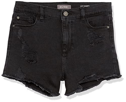 Short taille haute Lucy jean fille pour les vacances d'été au soleil
