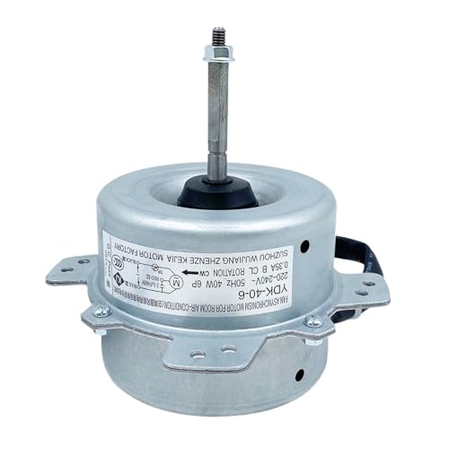 エアコンモーター YDK-40-6 YDK40-6 YDK-25-6 YDK-40-6=YDK-25-6 40Wモーター部品(Length 48MM reverse)