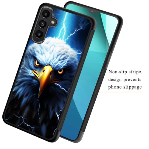 Coque Galaxy A15 5G design mignon aigle avec bords antidérapants