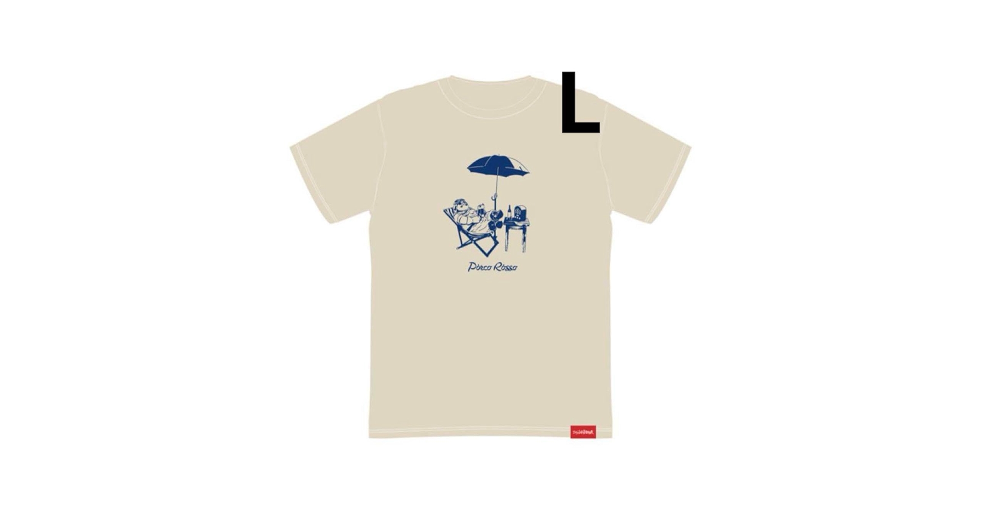 限定品【新品】GBL ジブリ 紅の豚 ポルコ Tシャツ ペアセット 立体造形物展 限定品【新品】GBL ジブリ 紅の豚 ポルコ Tシャツ ペアセット