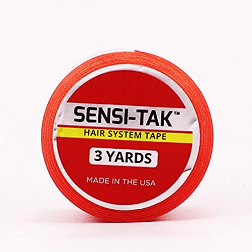 "Sensi Tak" Walker doble cara rollo cintas pegatinas adhesivo hombres sistema prótesis capilares pelo cabello repuesto toupee peluca extensión pelo(3 yardas & 1 pulgada)