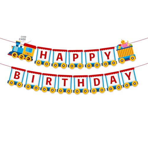 Image of Happy Birthday Banner Birthday Party Supplies (Red7)