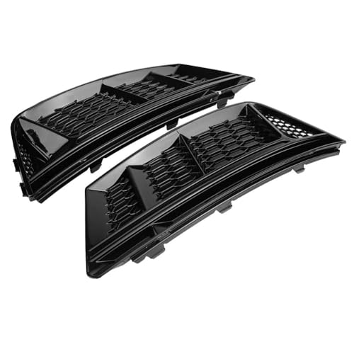 Cache phare antibrouillard gauche Audi A4 B9 grille de protection ABS