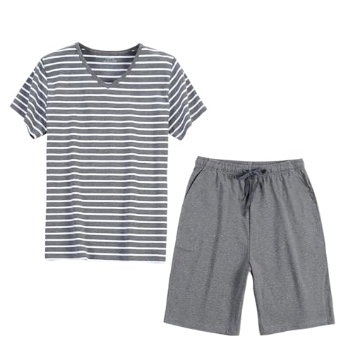 Pyjama homme 2 pièces idéal pour vos vacances et loisirs d'été
