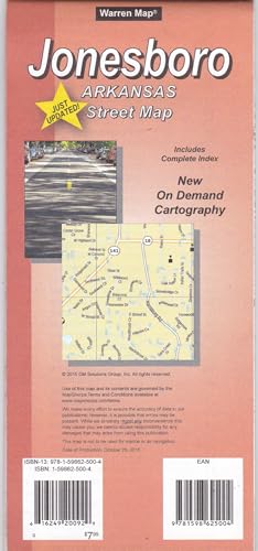 Jonesboro Arkansas Street map