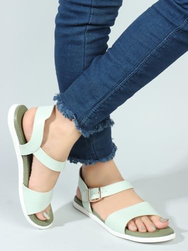 Image of Carlton London women's Lightweight & Comfortable Back Strap Sandals