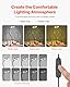 VEVOR Löthilfe Dritte Hand, Magnetische Lötstation, Lötwerkzeug mit 4 flexiblen Armen, mit LED-Vergrößerungslampe, 4 PCB-Säulenhaltern & Basis, für Reparaturen, Basteln, Hobby, Heimwerken