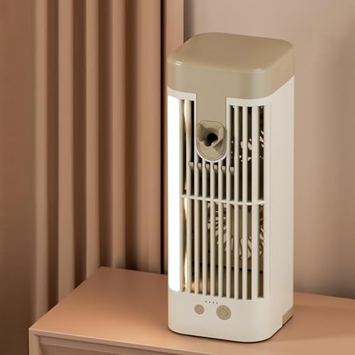 Ventilateur de table à brume fraîche pour camping voyage et plage - 4
