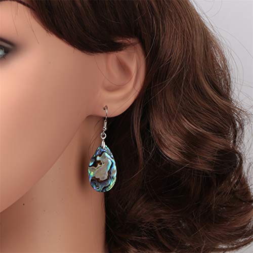 Angel Jewelry Women's Sea Abalone Shell Necklace Pendant Earrings #TOP3