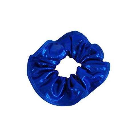 Obersee Baby Girls' O3GHT015 Kids Hair Tie Scrunchie, Royal Blue, One Size Cover