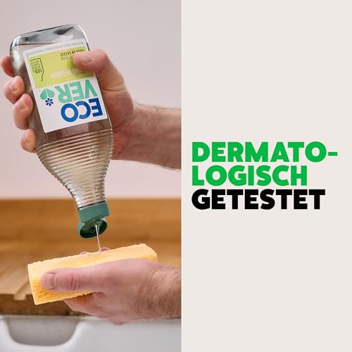 Ecover Geschirrspülmittel, Zitrone & Aloe Vera, 950 ml – Ansicht 4
