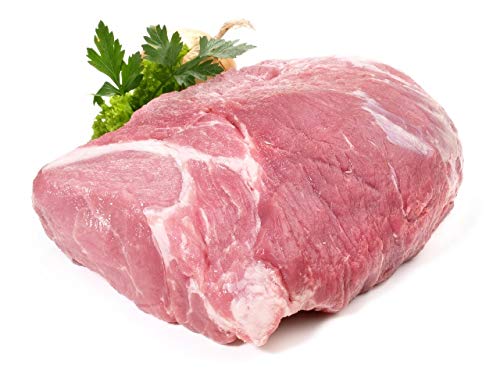 Schweinehals ohne Knochen (2,5 kg), Nacken, für Steaks, Braten und für Pulledpork
