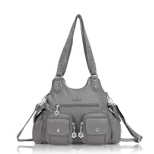 Sac besace en cuir synthétique souple pour en finir avec le désordre