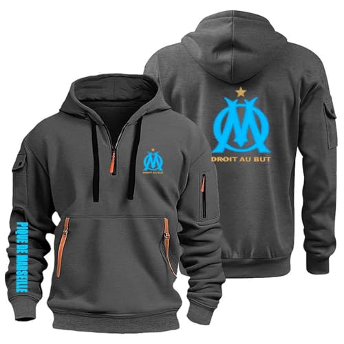 Pull pour P.d. Marseille avec Fermeture éclair 1/4 Confortable