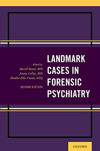 Landmark Cases in Forensic Psychiatry (Landmark Papers In) (English Edition) PDF Ebook En Ligne