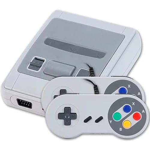 Vídeo Game Super Mini SFC Com 620 Jogos E 2 Controles Bivolt