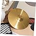 Kisangel Beginner to Pro 10 Inch Brass Hi-hat Cymbals for Performance