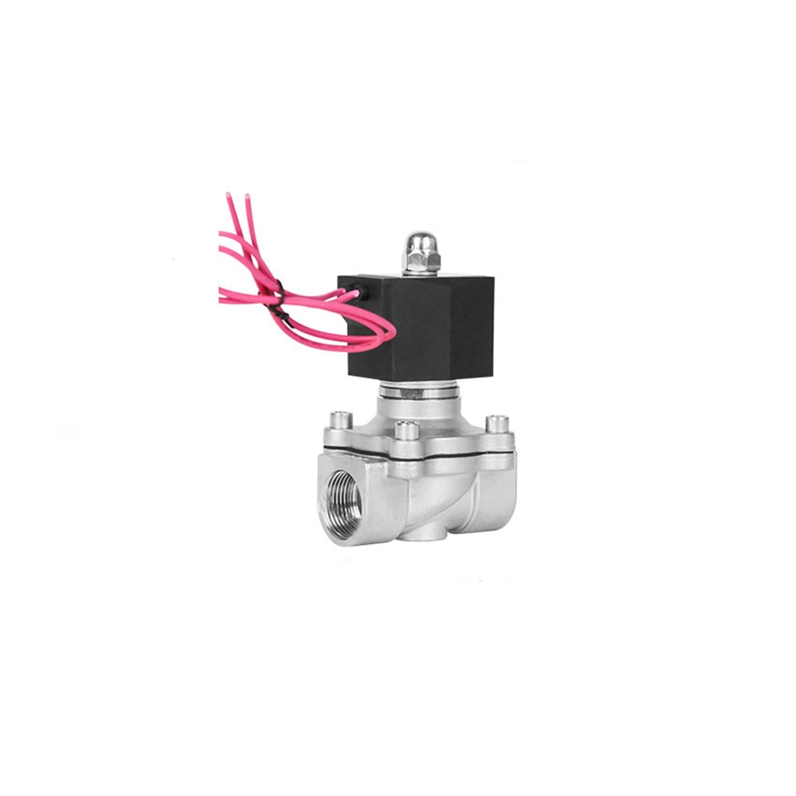 VSPPJYFG 3/4" Normally Closed Stainless Steel Solenoid Valve DN20 Waterproof Solenoid Valve 24V 12V 220V 110V(G-110VAC-NBR-SEAL)