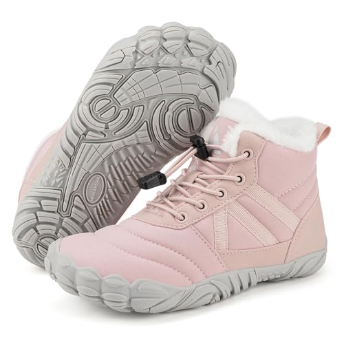 Mishansha Barfußschuhe Kinder Winter Barfussschuhe Winterschuhe...