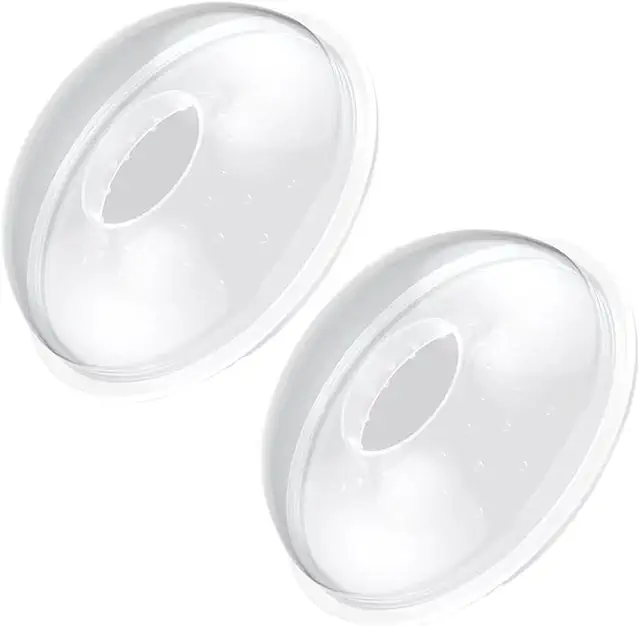 Coquilles d'allaitement réutilisables GXGM - 2 pièces, économiseur de lait maternel