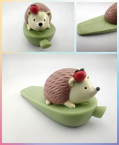 Cute Hedgehog Door Stoppers, Door Stop Also Decorative Door Stoppers For Bottom Of Door, Door Stoppers Wall Protector For Home Office And Dorm (Hedgehog) #TOP5