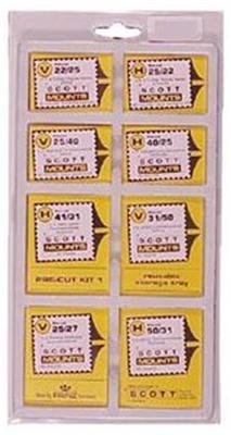 Scott or Prinz VALUE PACK BLACK Stamp Mounts SCOTT # 966B -- 320 MOUNTS