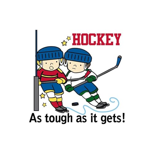 Taza de café de cerámica 11 oz con diseño Hockey Tough miniatura 3