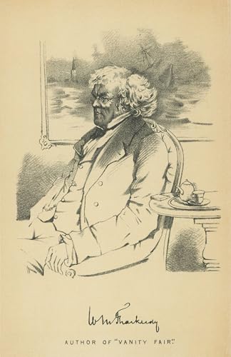 Art mural en toile pour valoriser un grand mur vide - Portrait Thackeray 60x90cm